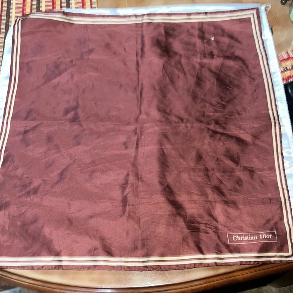 Vintage Christian Dior Square Scarf